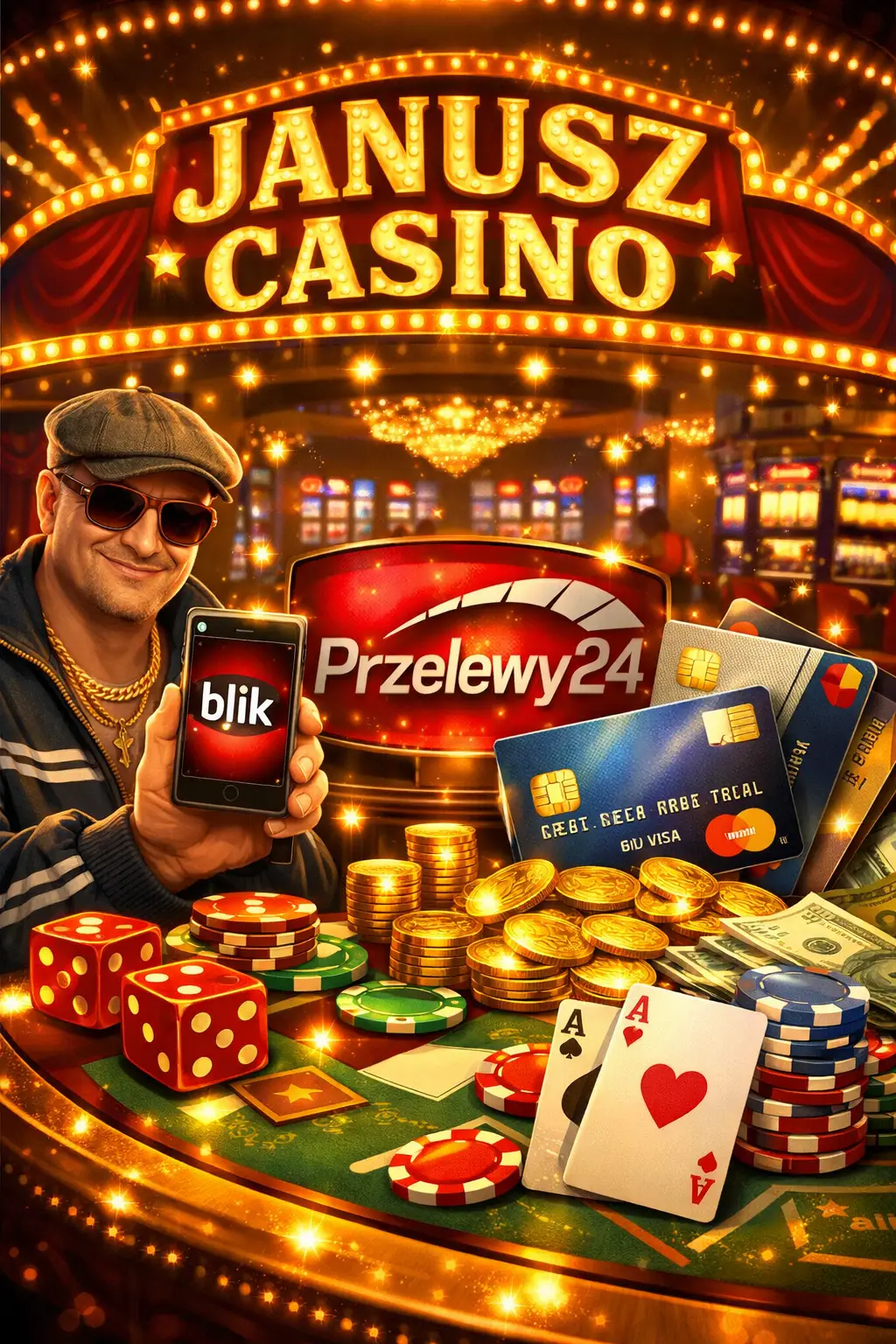 Katalog gier Janusz Casino — liczby, dostawcy i segmenty